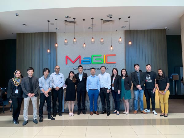 Singapore delegation at MaGIC, Malaysia