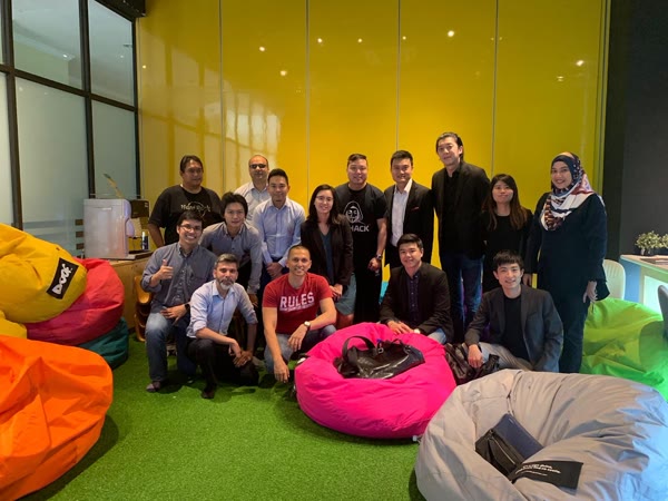 Singapore delegation at MDEC, Malaysia